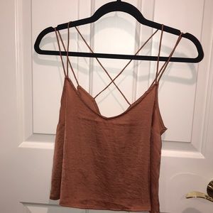 Cropped tank top